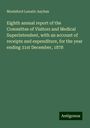 Moulsford Lunatic Asylum: Eighth annual report of the Committee of Visitors and Medical Superintendent, with an account of receipts and expenditure, for the year ending 31st December, 1878, Buch