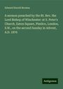 Edward Harold Browne: A sermon preached by the Rt. Rev. the Lord Bishop of Winchester: at S. Peter's Church, Eaton Square, Pimlico, London, S.W., on the second Sunday in Advent, A.D. 1876, Buch