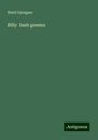 Ward Sprague: Billy Dash poems, Buch