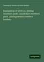 Geological Survey Of Great Britain: Explanation of sheet 31. Stirling (southern part). Lanarkshire (northern part). Linlithgowshire (western borders), Buch