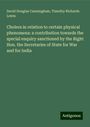 David Douglas Cunningham: Cholera in relation to certain physical phenomena: a contribution towards the special enquiry sanctioned by the Right Hon. the Secretaries of State for War and for India, Buch