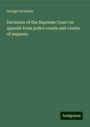 George Fernando: Decisions of the Supreme Court on appeals from police courts and courts of requests, Buch