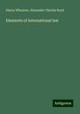 Henry Wheaton: Elements of international law, Buch