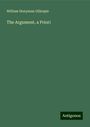 William Honyman Gillespie: The Argument, a Priori, Buch