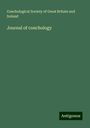 Conchological Society of Great Britain and Ireland: Journal of conchology, Buch