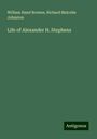 William Hand Browne: Life of Alexander H. Stephens, Buch