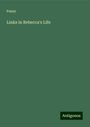 Pansy: Links in Rebecca's Life, Buch