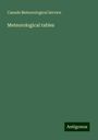 Canada Meteorological Service: Meteorological tables, Buch