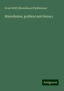 Grant Duff: Miscellanies, political and literary, Buch
