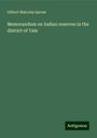 Gilbert Malcolm Sproat: Memorandum on Indian reserves in the district of Yale, Buch
