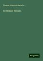 Thomas Babington Macaulay: Sir William Temple, Buch