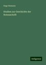 Hugo Riemann: Studien zur Geschichte der Notenschrift, Buch