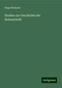 Hugo Riemann: Studien zur Geschichte der Notenschrift, Buch