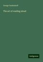 George Vandenhoff: The art of reading aloud, Buch