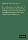 Nottingham County Lunatic Asylum: The third annual report of the state of the lunatic asylum for the County of Nottingham, and the sixty-seventh of the original institution, formerly the General Lunatic Asylum, 1877, Buch