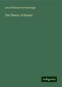 John William Strutt Rayleigh: The Theory of Sound, Buch