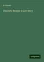 B. Disraeli: Henrietta Temple: A Love Story, Buch