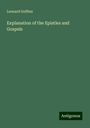 Leonard Goffine: Explanation of the Epistles and Gospels, Buch