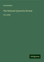 Anonymous: The National Quarterly Review, Buch