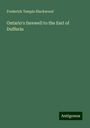 Frederick Temple Blackwood: Ontario's farewell to the Earl of Dufferin, Buch