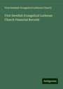 First Swedish Evangelical Lutheran Church: First Swedish Evangelical Lutheran Church Financial Records, Buch