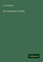 Carl Gaedicke: Der Accusativ im Veda, Buch