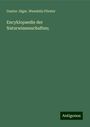 Gustav Jäger: Encyklopaedie der Naturwissenschaften;, Buch