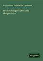 Württemberg. Statistisches Landesamt: Beschreibung des Oberamts Mergentheim, Buch