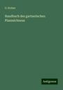 G. Eichler: Handbuch des gartnerischen Planzeichnens, Buch