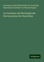 Ambrosius Arnold Willem Hubrecht: Zur Anatomie und Physiologie des Nervensystems der Nemertinen, Buch