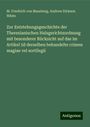 M. Friedrich Von Maasburg: Zur Entstehungsgeschichte der Theresianischen Halsgerichtsordnung mit besonderer Rücksicht auf das im Artikel 58 derselben behandelte crimen magiae vel sortilegii, Buch