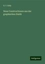 H. T. Eddy: Neue Constructionen aus der graphischen Statik, Buch