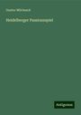 Gustav Milchsack: Heidelberger Passionsspiel, Buch