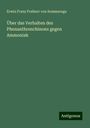 Erwin Franz Freiherr von Sommaruga: Über das Verhalten des Phenanthrenchinons gegen Ammoniak, Buch