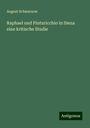 August Schmarsow: Raphael und Pinturicchio in Siena eine kritische Studie, Buch