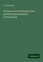 W. Deisenberg: Theismus und Pantheismus. Eine geschichtsphilosophische Untersuchung, Buch