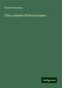 Franz Steinmann: Über primäres Nierencarcinom, Buch