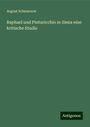 August Schmarsow: Raphael und Pinturicchio in Siena eine kritische Studie, Buch