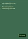 Peter Justus Andeer: Rhaetoromanische Elementargrammatik, Buch