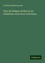 Friedrich Schleiermacher: Über die Religion: Reden an die Gebildeten unter ihren Verächtern, Buch