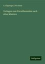 A. Göppinger: Vorlagen zum Porzellanmalen nach alten Mustern, Buch