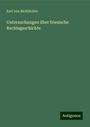 Karl von Richthofen: Untersuchungen über friesische Rechtsgeschichte, Buch