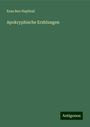 Esau Ben Naphtali: Apokryphische Erzhlungen, Buch