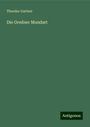 Theodor Gartner: Die Gredner Mundart, Buch