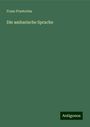 Franz Praetorius: Die amharische Sprache, Buch