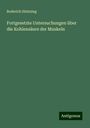 Roderich Stintzing: Fortgesetzte Untersuchungen über die Kohlensäure der Muskeln, Buch