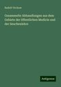 Rudolf Virchow: Gesammelte Abhandlungen aus dem Gebiete der öffentlichen Medicin und der Seuchenlehre, Buch