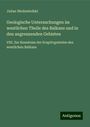 Julian Niedzwiedzki: Geologische Untersuchungen im westlichen Theile des Balkans und in den angrenzenden Gebieten, Buch