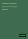 Otto Meltzer: Geschichte der Karthager, Buch