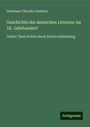 Hermann Theodor Hettner: Geschichte der deutschen Literatur im 18. Jahrhundert, Buch